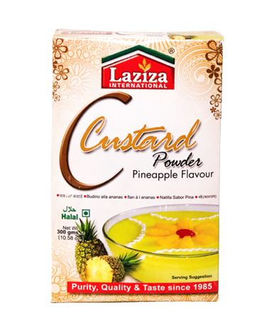 Laziza Custard Pineapple 300g x 6