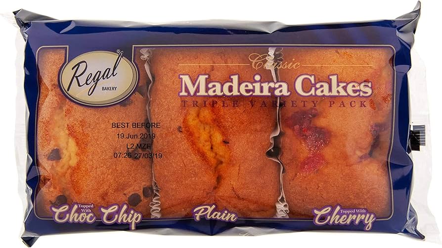 Regal Triple Madeira Cakes x 8 - Ny Ankomst 27.07.24