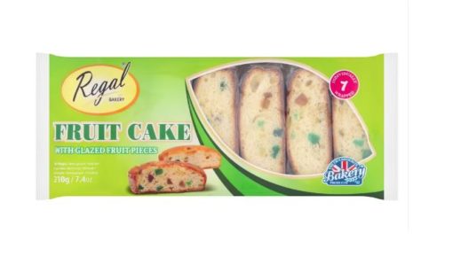 Regal Fruit Cake Slices 210g x 14 - Ny Ankomst 25.04