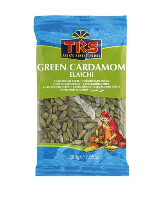 Trs Cardamoms Green 200g x 10 - Ny Ankomst 22.07.24