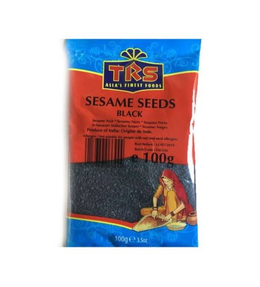 Trs Sesame Seeds Black 100g x 20 - Ny Ankomst 06.07.24