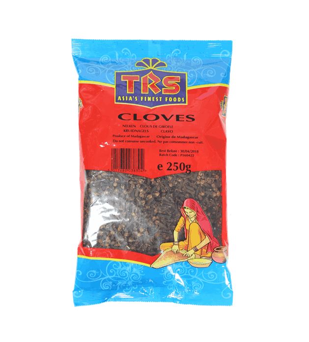 Trs Cloves Whole 250g x 10 - Ny Ankomst 26.08.24