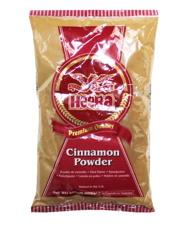 Heera Cinnamon Powder 400g x 10 - Ny Ankomst 13.09.24