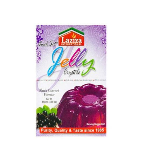 Laziza Jelly Black Currant 85g x 6