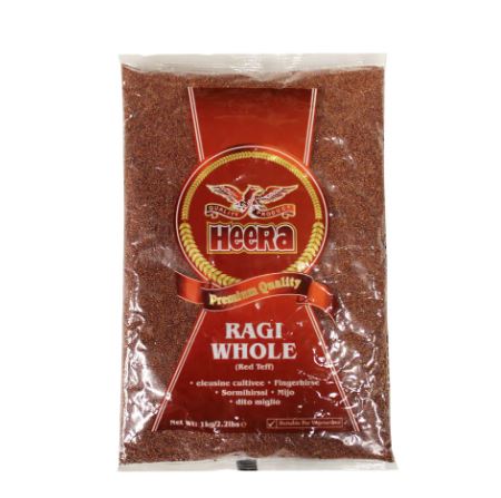 Heera Ragi Whole 1kg x 6 - Opp 29.07