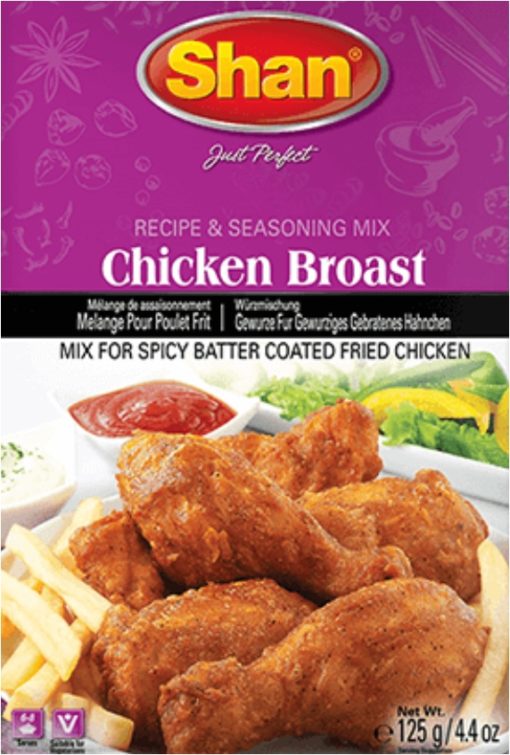 Shan Chicken Broast 125g x 6 Best Før Nov 23