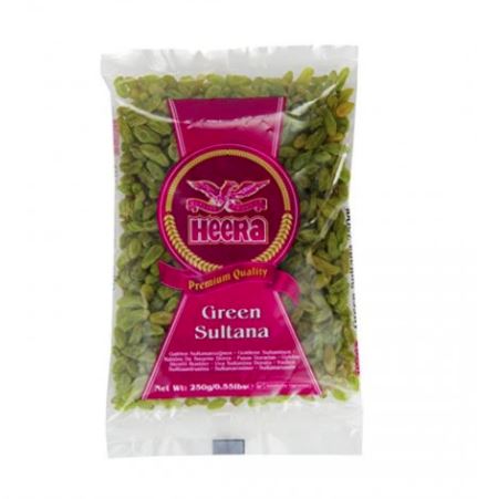 Heera Raisin Green (Sultana) 250g x 20 - Ny Ankomst