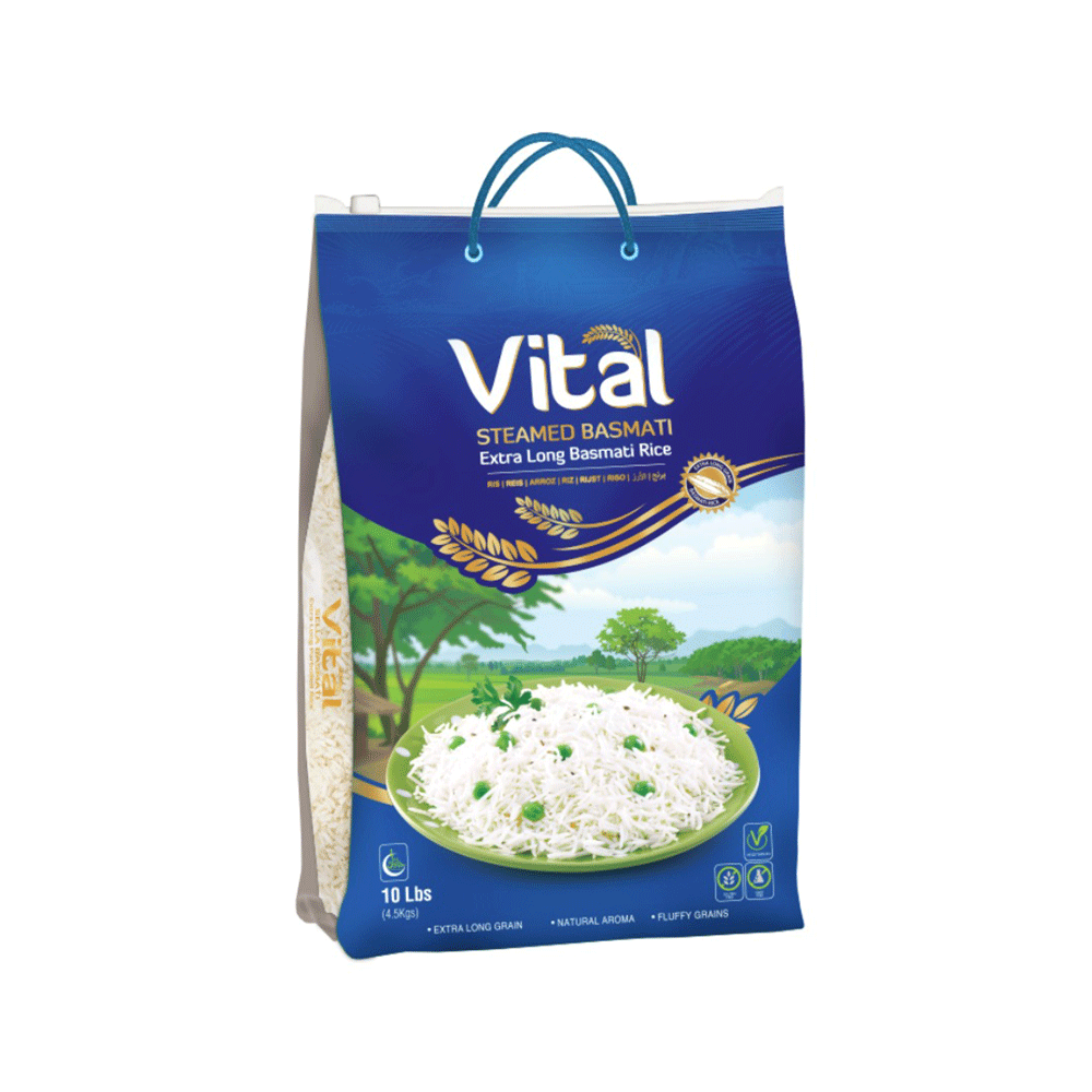 Vital Basmati Steam Rice 5kg x 4 - Ny Pris 17.01