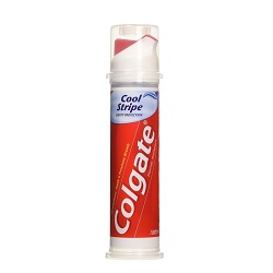 Colgate Toothpaste Cool Stripe Pump 100ml x 6 - Ny Ankomst 18.04