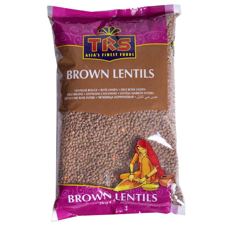 Trs Lentils Brown 2kg x 6 - Ny Ankomst 26.08.24