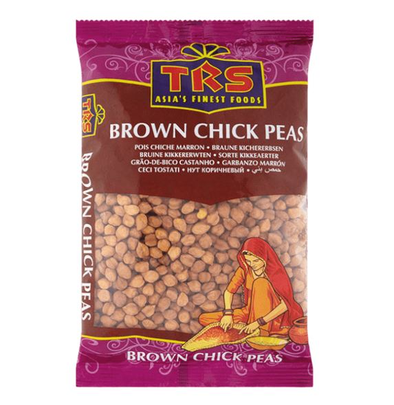 Trs Kala Chana (Brown Chick Peas) 2kg x 6 - Ny Ankomst 22.07.24