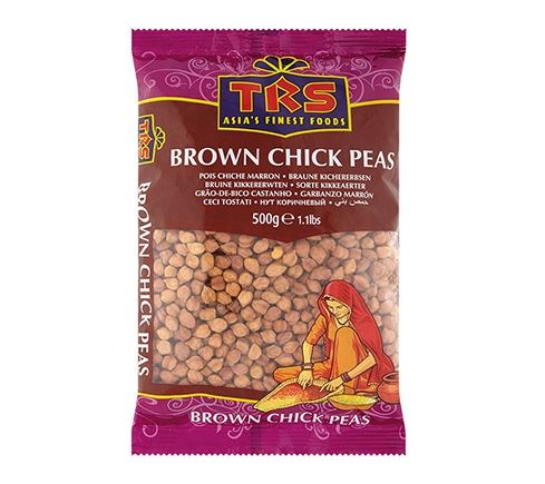 Trs Kala Chana (Brown Chick Peas) 500g x 20 - Ny Ankomst 26.08.24