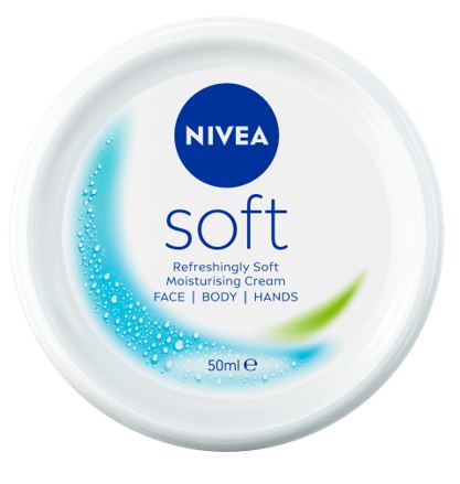 Nivea Cream Soft 50ml x 4