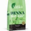 Vatika Henna Hair Colour Black Rich 60g x 6 - Ny Ankomst 02.05.25