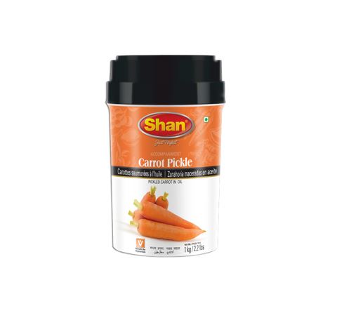 Shan Carrot Pickle 1kg x 6 - Ny Ankomst 18.06.24