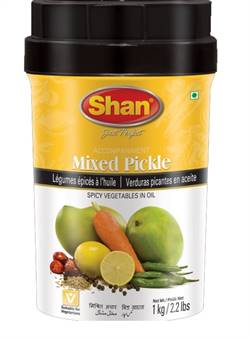 Shan Mixed Pickle 1kg x 6 - Ny Ankomst 18.06.24