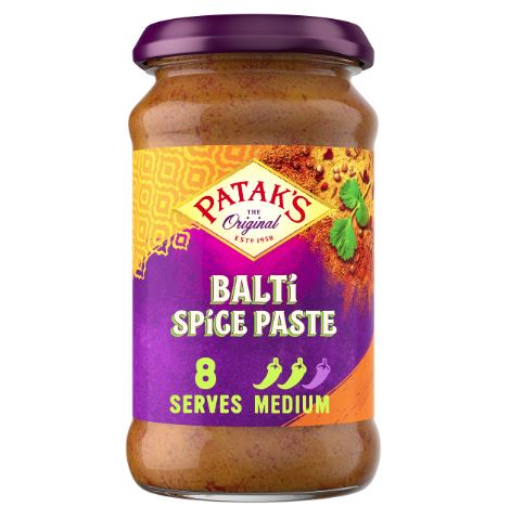 Pataks Balti Curry Paste 283g x 6 - Ny Ankomst 08.08.24