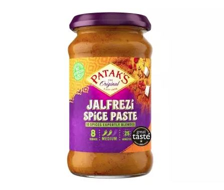 Pataks Jalfrezi Curry Paste 283g x 6 - Ny Ankomst 08.08.24