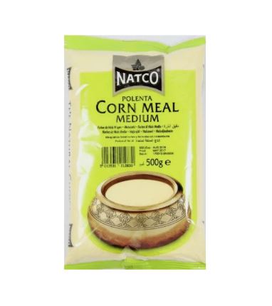 Natco Cornmeal Medium 500g x 20 - Ny Ankomst 07.06.24