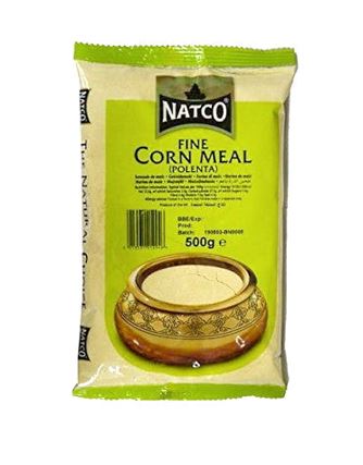 Natco Cornmeal Fine 500g x 20 - Ny Ankomst 07.06.24