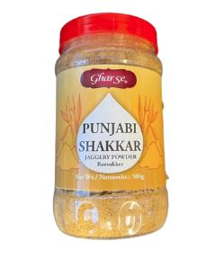 Ghar Se Shakkar - Jaggery Powder 500g x 12- Tilbud - Ny Ankomst 17.02