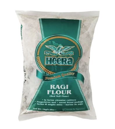 Heera Ragi Flour 1kg x 6 - Ny Ankomst 13.09.24