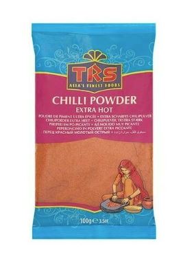 Trs Chilli Powder Ex. Hot 100g x 20 - Ny Ankomst 29.05.24