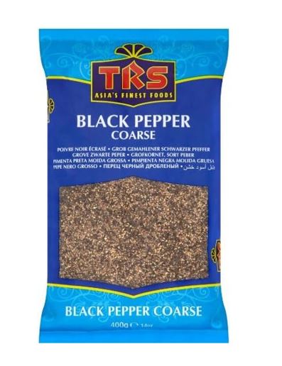 Trs Black Pepper Coarse 400g x 10 - Ny Ankomst 29.05.24