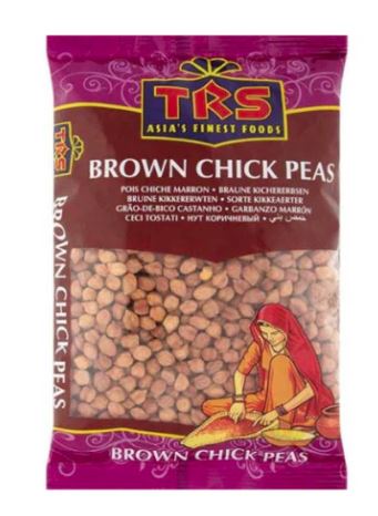 Trs Kala Chana (Brown Chick Peas) 1kg x 10 - Ny Ankomst 06.07.24