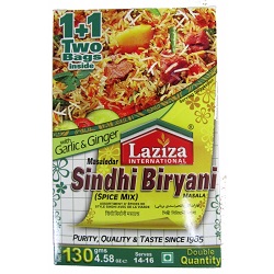 Laziza Sindhi Biryani Masala 130g x 6 - Ny Ankomst 21.05.25