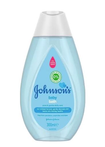 Johnsons Baby Bath 300ml x 6 - Opp 29.08