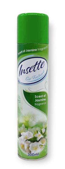 Insette Airfreshner Jasmine 300ml x 12 - Ny Ankomst 25.07.24 - Lavpris