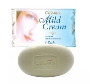 Cussons Mild Cream Soap (85g x 4pk) x 9 - Partivare Tilbud
