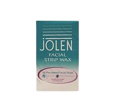 Jolen Face Wax Strips 16stk x 12 - Ny Ankomst 20.08.24