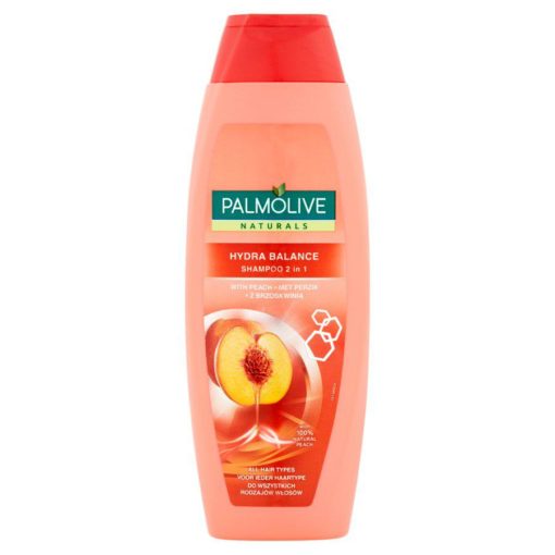 Palmolive Shampoo 2 in 1 Hydra Peach 350ml x 12 - Ny Ankomst 21.08.24