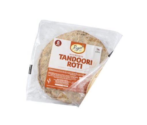 Regal Roti Tandoori W/Meal 6stk x 10 - Ny Pris!