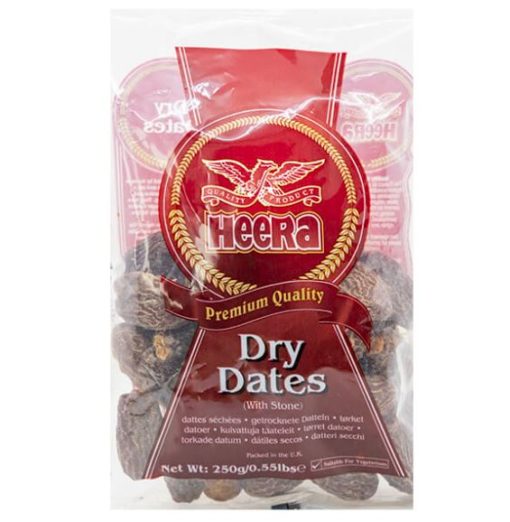 Heera Dried Dates 250g x 20 !Ny Pris