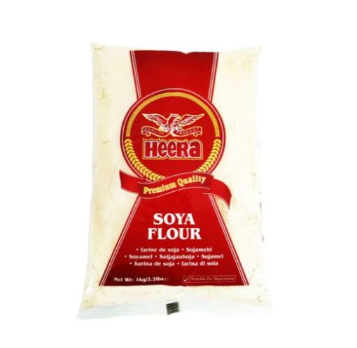 Heera Soya Flour 1kg x 6 Ny Pris