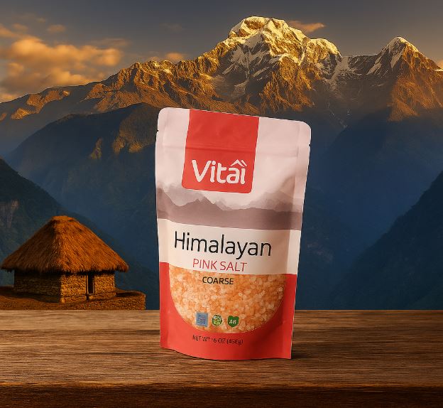 Vital Himalayan Pink Salt - Coarse 400g x 24 - Lavpris