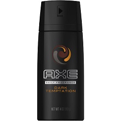 Axe Body Spray Dark Temptation 150ml x 6 - Ny Ankomst!