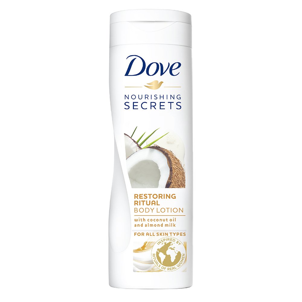 Dove Body Lotion Coconut Oil 250ml x 6 - Ny Ankomst 25.07.24