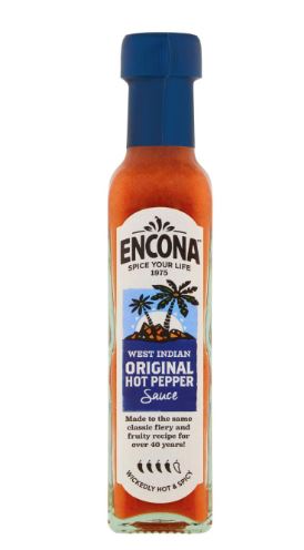 Encona Sauce Original Hot Pepper 142ml x 6-(Husk E)