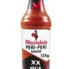 Nandos Peri Peri Sauce Extra Hot 125ml x 6-(Husk E) - Ny Ankomst 12.09.24