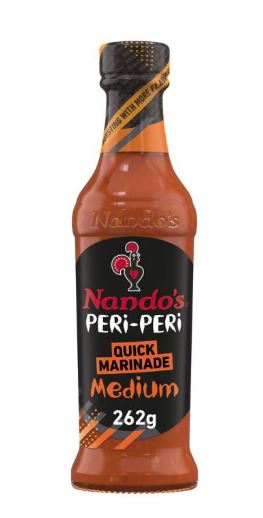 Nandos Marinade Medium 260g x 6 (Husk E) - Ny Ankomst 12.09.24