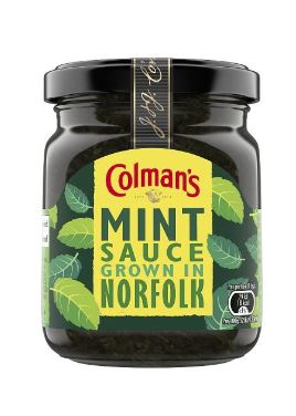 Colman's Mint Sauce 165g x 8 - Ny Ankommet 22.05.24 (Husk E)