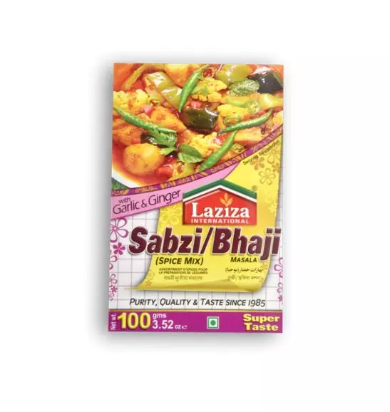 Laziza Sabzi / Bhujia Masala 100g x 6 - Ny Ankomst 21.05.25