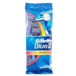 Gillette Blue II Plus 5stk x 24pk - Ny Ankomst 26.09