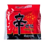 Nongshim Noodles Shin Ramyun 120g x 5pk x 8