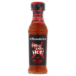 Nandos Peri Peri Sauce Extra Hot 125ml x 6-Ny pris