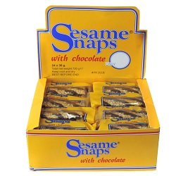 Sesame Snaps Chocolate 30g x 4 x 30